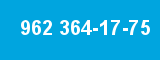 962 364-17-75 962 364-17-75
